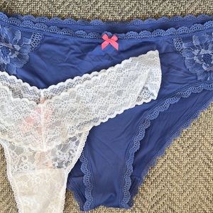NWT Victoria’s Secret Hip Huggers and Thong